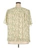 Polagram Green Short Sleeve Blouse Size 2X - photo 2