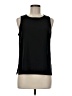 Eileen Fisher Black Sleeveless T-Shirt Size M (petite) - photo 1