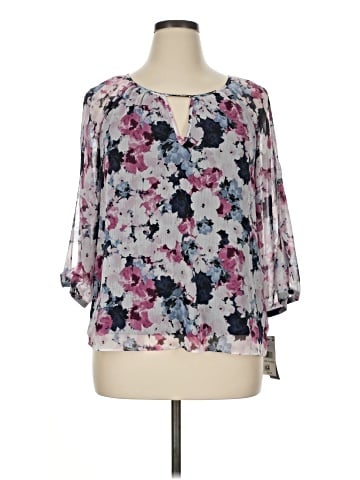 BCX 3/4 Sleeve Blouse (view 1)