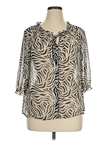 East5th 3/4 Sleeve Blouse (view 1)