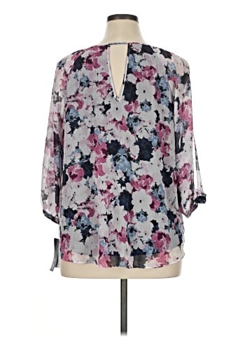 BCX 3/4 Sleeve Blouse (view 2)