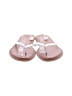 Maurices Silver Flip Flops Size 12 - photo 2