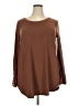 Zenana Premium Brown Long Sleeve Top Size 2X - photo 1