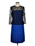 St. John Blue Cocktail Dress Size 8 - photo 1