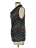 George Black Gray Sleeveless Blouse Size L - photo 5