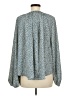 H&M Blue Long Sleeve Blouse Size M - photo 2