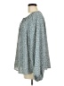 H&M Blue Long Sleeve Blouse Size M - photo 5