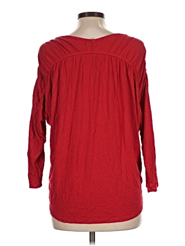 Bordeaux 3/4 Sleeve Top (view 2)