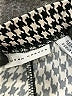 Susan Graver Houndstooth Black Casual Pants Size L - photo 7