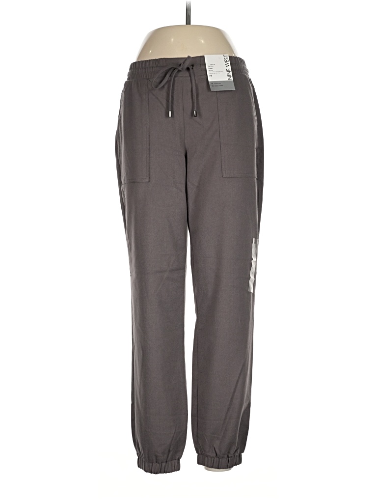 Pre-owned Nine West Casual Pants In Gray