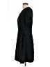 Basic Editions 100% Polyester Polka Dots Black Casual Dress Size 12 - photo 5