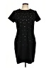MICHAEL Michael Kors Stars Black Cocktail Dress Size L - photo 1