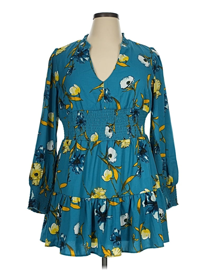 Pre-owned June + Vie Kimono In Teal