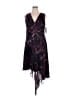 DKNY 100% Polyester Purple Cocktail Dress Size 14 - photo 1