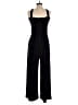 Assorted Brands Solid Black Jumpsuit Size M - photo 2