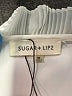 Sugar Lips 100% Polyester White Casual Dress Size M - photo 7