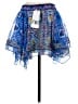 Zara 100% Polyester Paisley Blue Casual Skirt Size XS - photo 2