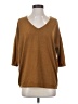 New Look Brown 3/4 Sleeve T-Shirt Size S - photo 1