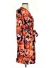 Alexia Admor Print Orange Cocktail Dress Size 4 - photo 4