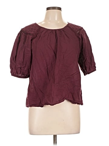 En Focus Studio Short Sleeve Blouse (view 1)