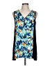 August Silk Blue Sleeveless Blouse Size L - photo 1