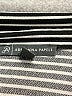 Adrianna Papell Stripes Black Long Sleeve Blouse Size L - photo 7