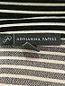 Adrianna Papell Stripes Black Long Sleeve Blouse Size L - photo 9
