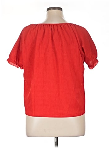 TeXTURE & THREAD Madewell Short Sleeve Blouse (view 2)