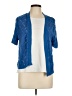 Basic Editions 100% Acrylic Blue Cardigan Size L - photo 1