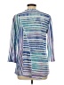 Chadwicks Blue 3/4 Sleeve Top Size L - photo 2