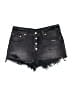 Levi's 100% Cotton Black Denim Shorts Size 29 waist - photo 1