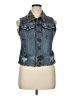 Silver Jeans Co. Blue Denim Vest Size XL - photo 1