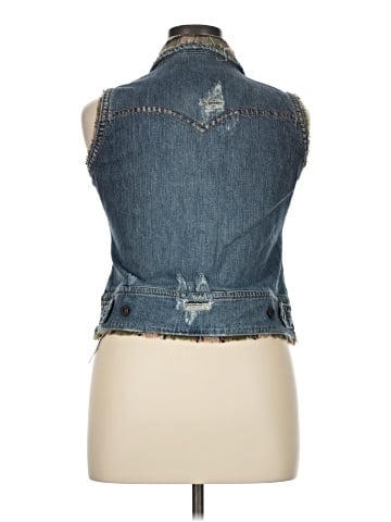 Silver Jeans Co. Denim Vest (view 2)