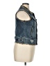 Silver Jeans Co. Blue Denim Vest Size XL - photo 4