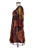 Hutch 100% Polyester Print Brown Cocktail Dress Size 4 - photo 5