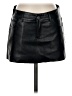Edikted 100% Polyester Black Faux Leather Skirt Size S - photo 1