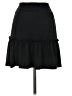 Veronica M. Solid Black Casual Skirt Size XS - photo 2