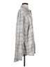 Sundry Plaid Gray Long Sleeve Blouse Size Sm (1) - photo 4