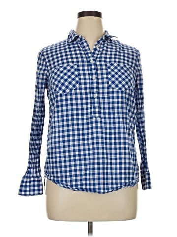 Merona Long Sleeve Button-Down Shirt (view 1)