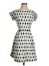 Renee C. Argyle Gray Casual Dress Size S - photo 1