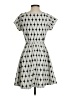 Renee C. Argyle Gray Casual Dress Size S - photo 2