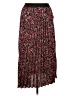 One 5 One 100% Polyester Floral Pink Casual Skirt Size L - photo 1