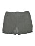 Caffé Marrakesh 100% Lyocell Solid Gray Khaki Shorts Size L - photo 2