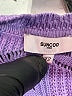 Suncoo Chevron-herringbone Purple Pullover Sweater Size 12 - photo 6