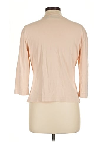 New York & Company 3/4 Sleeve Button-Down Shirt (view 2)