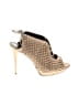 Salvatore Ferragamo Gold Heels Size 10 - photo 1