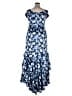 Kay Unger 100% Polyester Blue Cocktail Dress Size 18 - photo 2