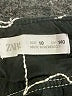 Zara Floral Black Skort Size 10 - photo 3