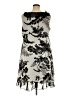 Jonathan Martin 100% Polyester Paisley Gray Cocktail Dress Size 24w - photo 2