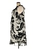 Jonathan Martin 100% Polyester Paisley Gray Cocktail Dress Size 24w - photo 5